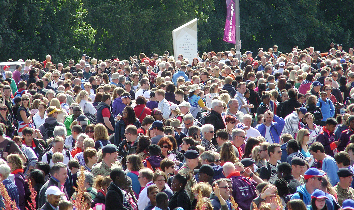 Crowd planning for Glastonbury and London 2012 Olympics